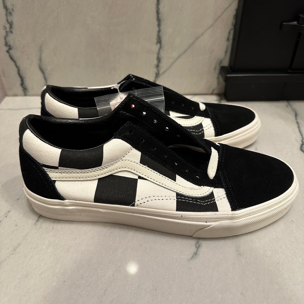 Vans Old Skool Oversized Checkerboard Sneakers